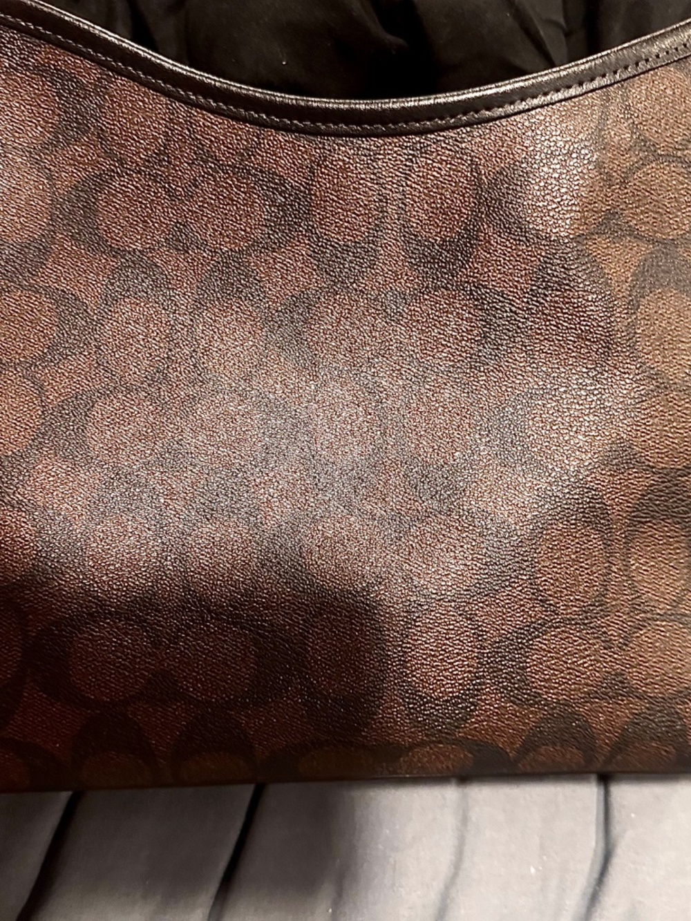 COACH Laurel Shoulder Bag In Signature Canvas - Picture 6 of 7